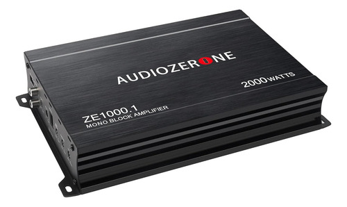 Amplificador Audiozerone, Monobloque, Clase D, 1-4 Ohm,2000w