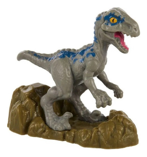 Miniatura Jurassic World Velociraptor Blue Mattel Gxb08