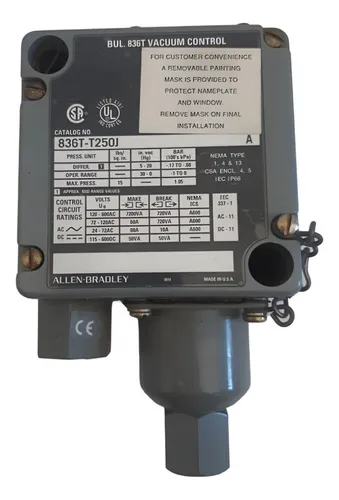 comprar Interruptor De Presión Allen Bradley 836t-t250j