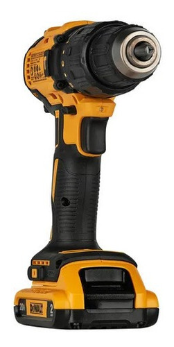 Furadeira parafusadeira sem fio de 13mm DeWalt DCD7781D2-B2 20V + 2 baterías de 2Ah + accesorios com maleta de transporte 110V/220V
