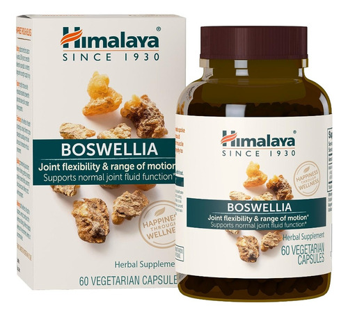 Boswellia 250mg Apoyo Movilidad Flexibilidad 60u Americano Sabor Sin Sabor