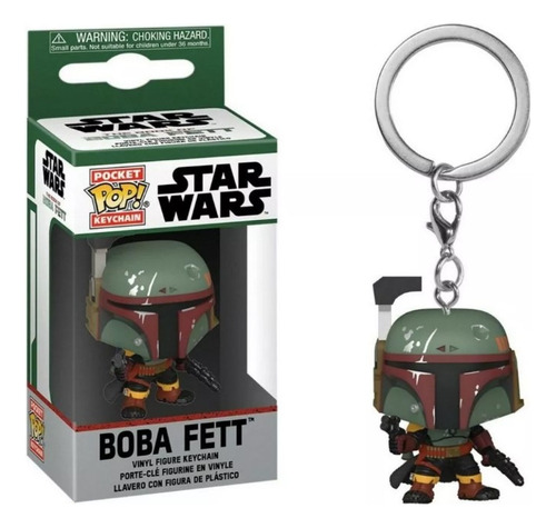 Llavero Pocket Pop: Star Wars Boba Fett 2