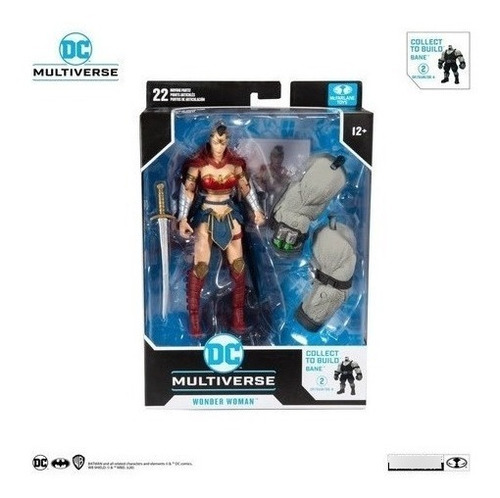 Libro - Figura Dc Multiverse - Wonder Woman: Last Knight On 