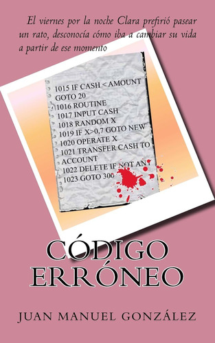 Libro: Código Erróneo (spanish Edition)