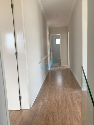 Imagem 19 de 27 de Sobrado De Alto Padrão Em Condomínio À Venda No Bairro Fanny, Com 3 Quartos (um Suíte Master), Piso Laminado, Escada Em Mármore. - Ca02186 - 70925581