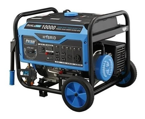 Imagen 2 de 10 de Planta Eléctrica Marca Pulsar 10 Kva 110-220v. Usa Dual.