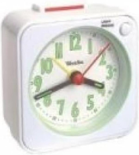 Alarma De Viaje De Cuarzo Westclox Gen (blanco)