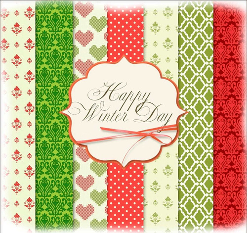 Kit De Papel Digital Navidad Happy Winter Day