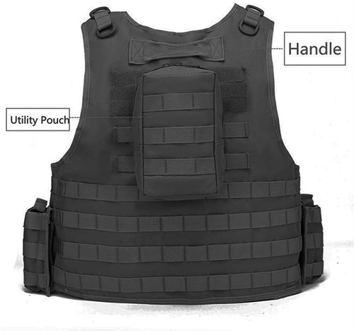 Chaleco Táctico Ajustable, Chaleco Multiusos Seguridad