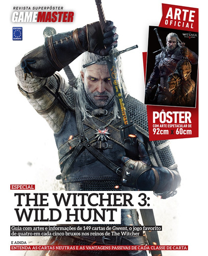Revista Superpôster - The Witcher 3: Wild Hunt, De Editora Europa. Editorial Europa, Capa Mole Em Português