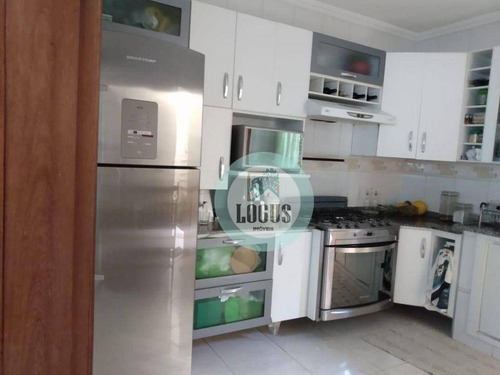 Imagem 7 de 11 de Sobrado Bem Distribuído Com 230m² Composto Por 3 Dormitórios Sendo 1 Suíte, À Venda Por R$ 750.000,00 - Vila Curuçá. Santo André/sp - So0433