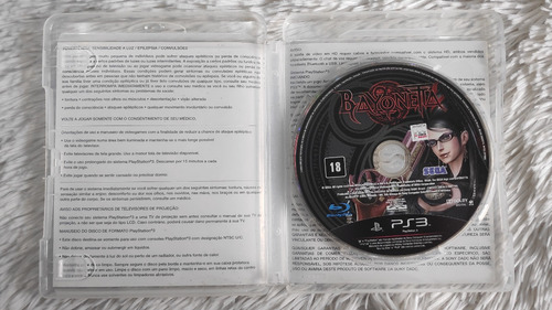 Jogo Bayonetta (ps3 - Mídia Física) (Usado)