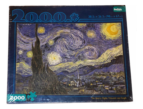 Rompecabezas Buffalo Starry Night Vincent Van Gogh 2000 Pz