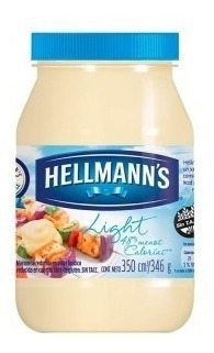 Hellmanns Mayonesa Light S/ Tacc Frasco 346g