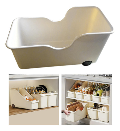 Contenedor De Almacenamiento De Cocina, Caja De L