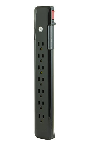 Ge Surge Protector 7 Outlet Power Strip Long 4ft Power