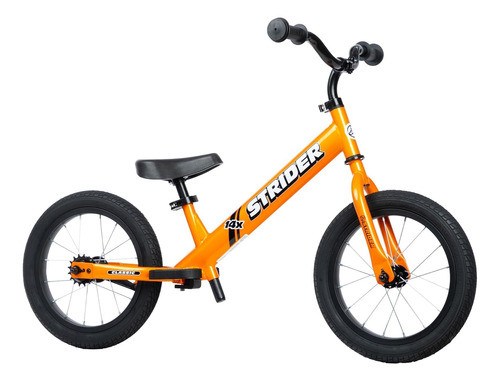 Bicicleta Balance Strider 14x Totally Tangerine Para Niños D