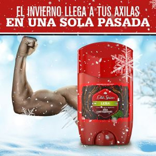 Old Spice Desodorante En Barra Para Hombre Leña, 50 G