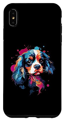 Funda Para iPhone XS Max Cavalier King Charles Spaniel Pu-02