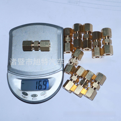 5 Piezas En Bolsas Transparentes, Conector De Cobre Puro 3/1