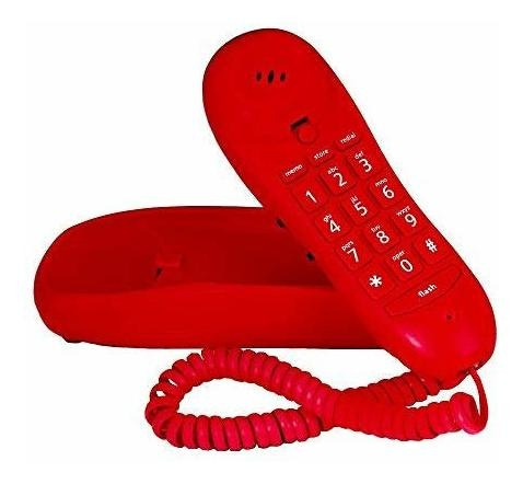 Telefono Delgado Para Computadora O Memoria Con Rojo