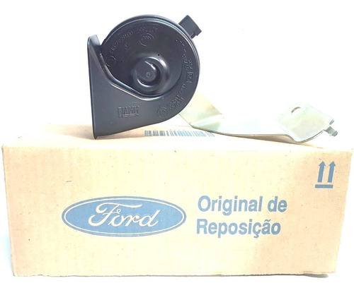 Buzina Caracol C/ Suporte Original Ford Ka Hacth Sedan