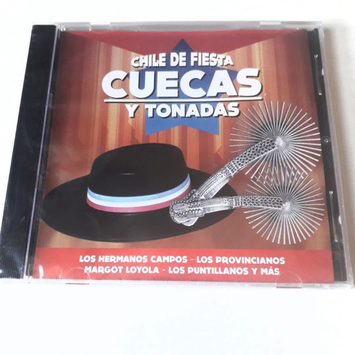 Cd Cuecas Y Tonadas Margot Loyola, Hermanos Campos Nuevo