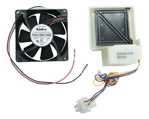 Damper Y Motor Refrigeracion Mabe 200d5567g003 Original