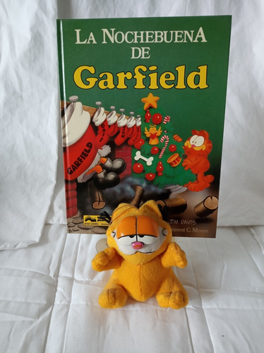 Libro De Cuentos De Garfield Con Peluche 