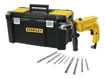Comprar Taladro Perc 1\u002F2 600w + Caja 19 + 9 Accs Stanley Sdh600tv-b