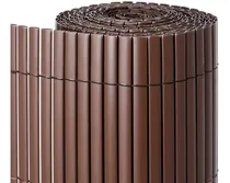 Comprar Cerca De Pvc Marrón 1,2 X 3 Mts - Cañizo Caña Esterilla