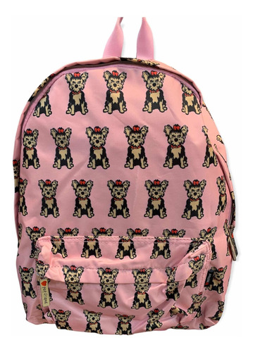 Mochila Escolar Pet Friend Diseño Perritos