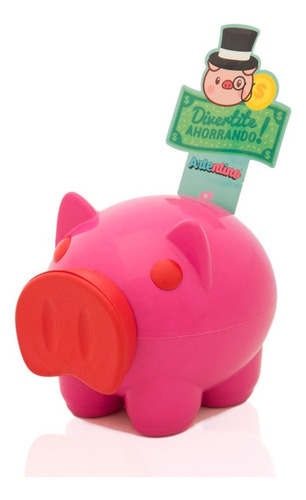 Imagen 2 de 6 de Pack 6 Chancho Alcancía Infantil Niños Nene Nena Chanchito