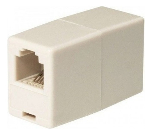 Adaptador Union Rj11 Para Telefono Hembra A Hembra X 15unid