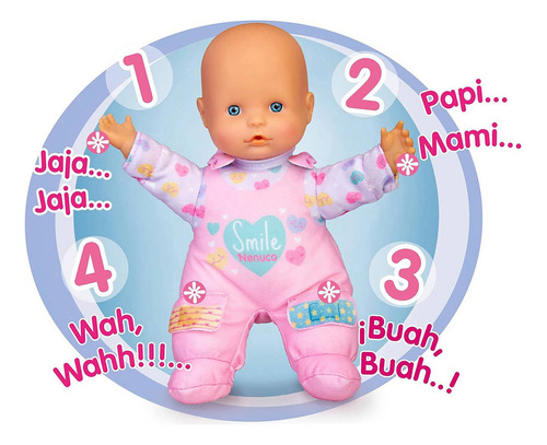 Muñeca Bebé Nenuco Curitas