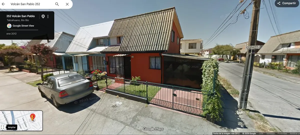 Imagen 1 de 4 de Excelente Casa En Cruz Del Sur Talcahuano. 115 Millones. 6 D