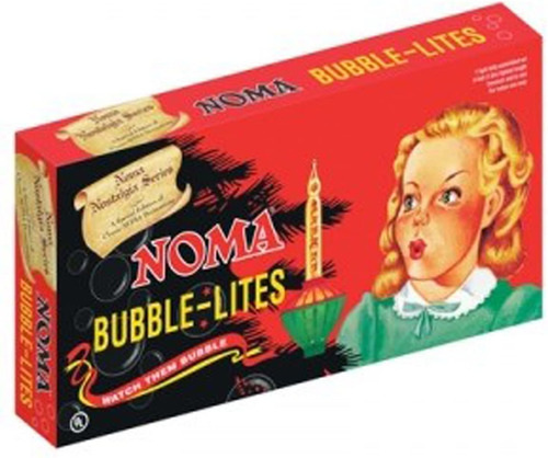 Set De 7 Luces De Navidad Bubble Lite, Edición Especial Cl