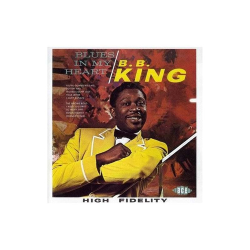 King B.b. Blues In My Heart Uk Import Cd Nuevo