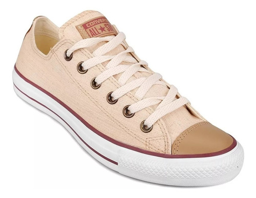 Zapatilla Converse All Star Baja Lino Natural Original