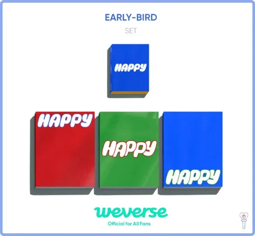 Jin (bts) Álbum Happy {set + Weverse Qr} | MercadoLivre