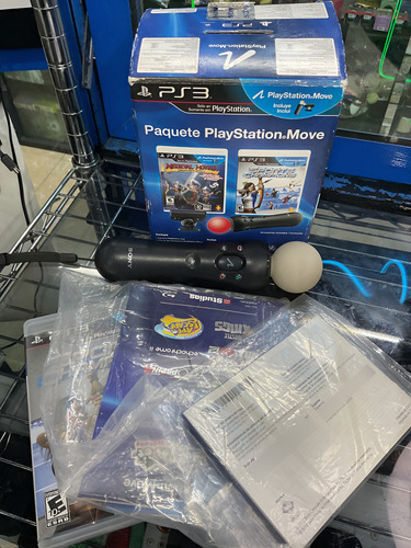 Paquete Playstation Move Ps3 Completo (Reacondicionado)