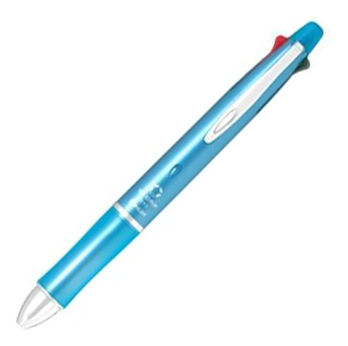 Bolígrafo Pilot Multifunción Dr Grip 4+1 05 Y Portaminas 05 Tinta Azul - Verde - Negro - Rojo Exterior Ice Blue