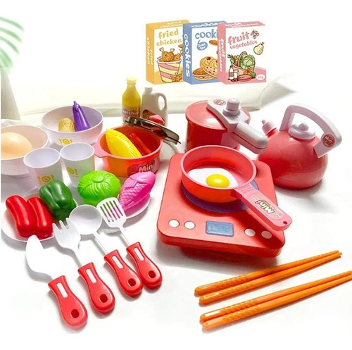 Juguete De Cocina Juegos De Cocina Para Niñas Regalo De 36pc