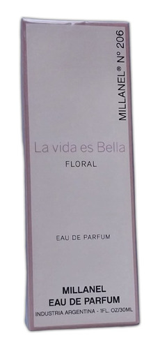 Millanel Nº 206 La Vida Es Bella Floral - Edp Fem. 30 Ml.