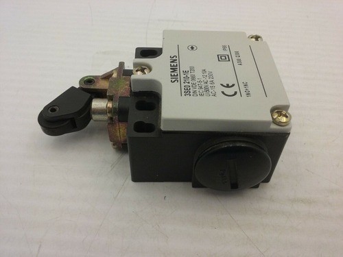 Siemens 3se0 210-1e Position Switch Roller Lever 10a 230 Bbd