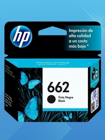 Cartuchos Hp 662 Negro Original  