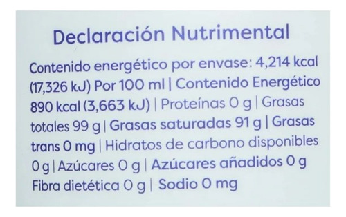 Aceite De Mi Pueblo De Coco Desodorizado 473 Ml