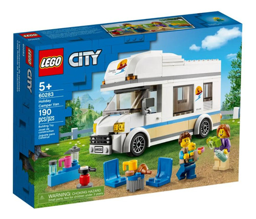 Lego City Casa Rodante De Vacaciones 190 Piezas Original