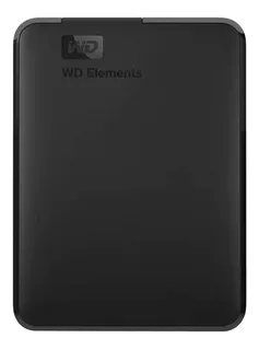 DISCO DURO EXTERNO WESTERN DIGITAL WD ELEMENTS PORTABLE WDBUZG0010BBK 1TB NEGRO