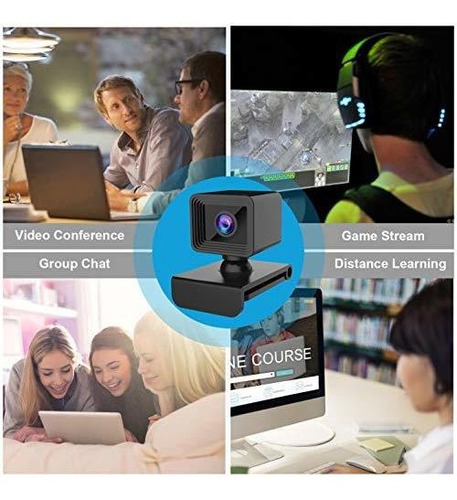 Camara Hd 1080p Tripode Transmision Vivo Usb Portatil Pc